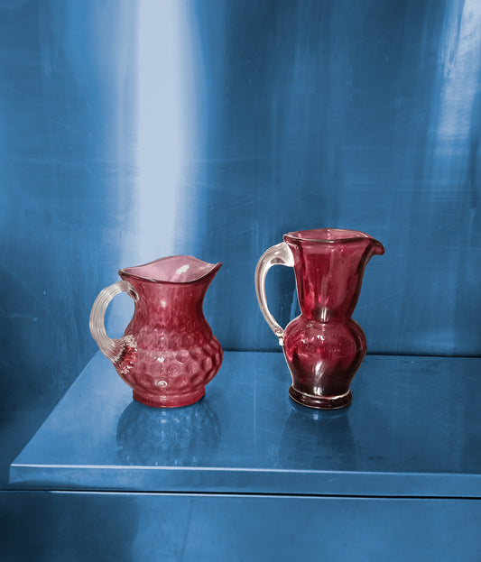 Set3: Depression glass - Red